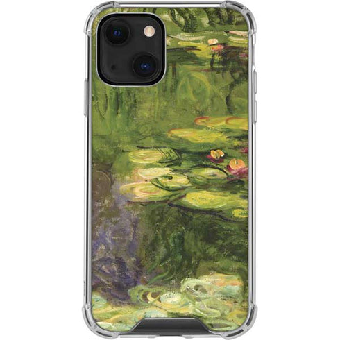 Claude Monet Waterlilies iPhone 13 Mini Clear Case