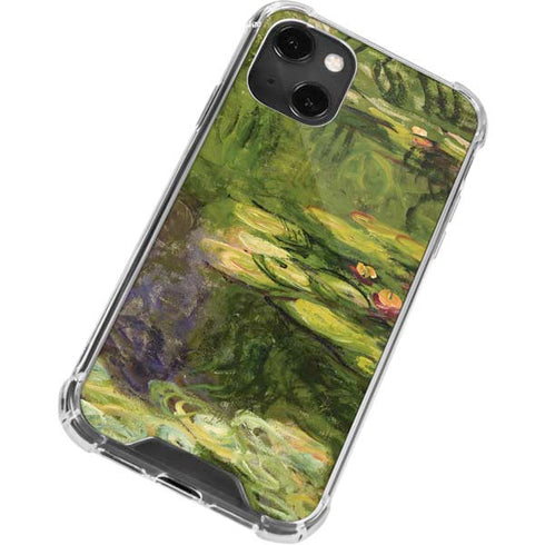 Claude Monet Waterlilies iPhone 13 Mini Clear Case