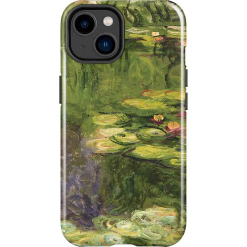 Claude Monet Waterlilies iPhone 14 Plus Impact Case