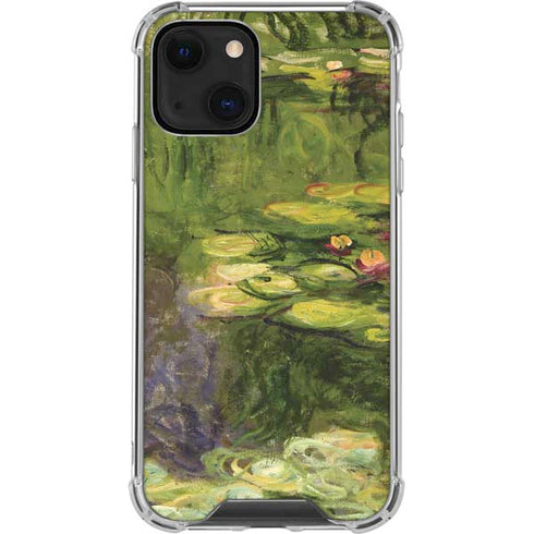 Claude Monet Waterlilies iPhone 14 Plus Clear Case