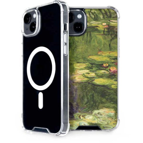 Monet - Waterlilies by Monet iPhone 15 Plus MagSafe Case