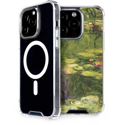 Claude Monet Waterlilies iPhone 14 Pro MagSafe Case