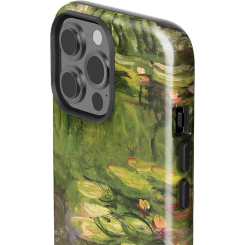 Monet - Waterlilies by Monet iPhone 15 Pro Max Impact Case