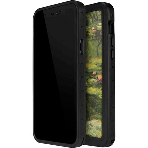 Monet - Waterlilies by Monet iPhone 15 Waterproof Case