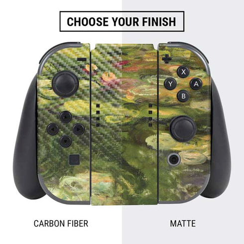 Claude Monet Waterlilies Nintendo Switch Bundle Skin