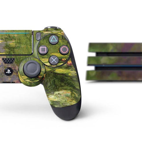 Claude Monet Waterlilies PS4 Pro Bundle Skin