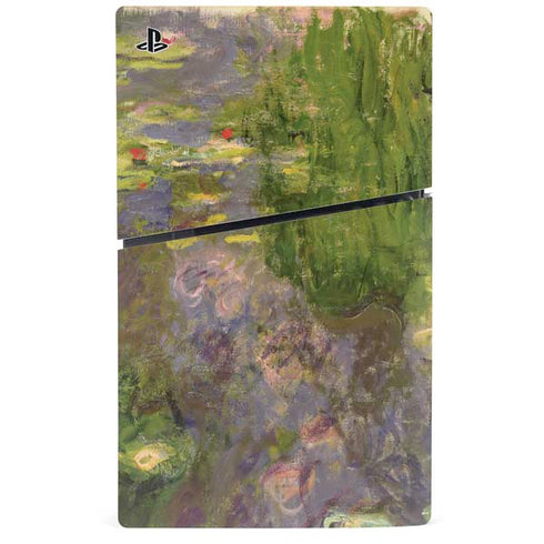 Monet - Waterlilies by Monet PS5 Slim Digital Edition Bundle Skin