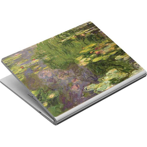 Claude Monet Waterlilies Surface Book Skin