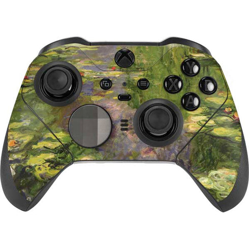 Claude Monet Waterlilies Xbox Elite Wireless Controller Series 2 Skin