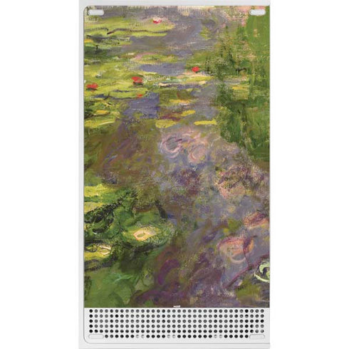 Claude Monet Waterlilies Xbox Series S Console Skin