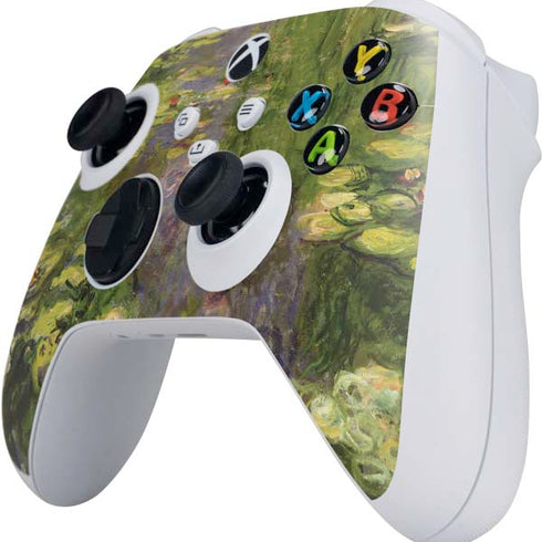 Claude Monet Waterlilies Xbox Series S Controller Skin
