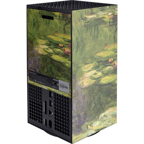 Claude Monet Waterlilies Xbox Series X Console Skin