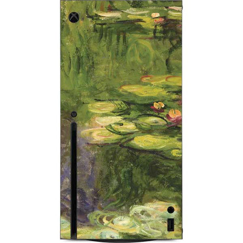 Claude Monet Waterlilies Xbox Series X Console Skin