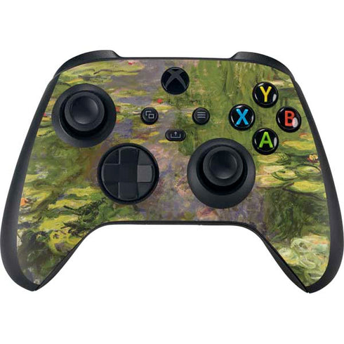 Claude Monet Waterlilies Xbox Series X Controller Skin