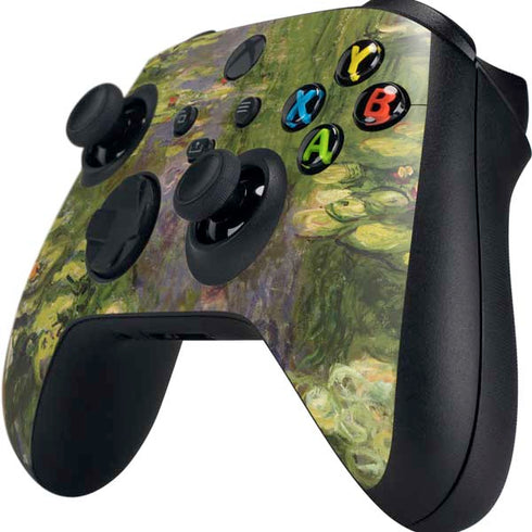 Claude Monet Waterlilies Xbox Series X Controller Skin