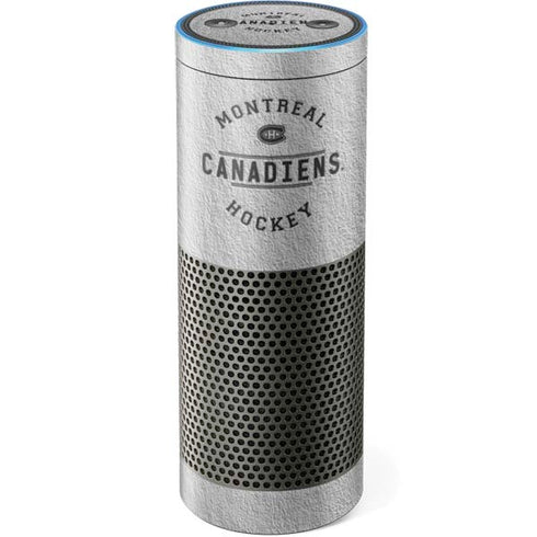 NHL Montreal Canadiens Black Text Amazon Echo Skin