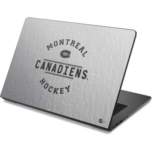 NHL Montreal Canadiens Black Text Dell Chromebook Skin