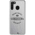 NHL Montreal Canadiens Black Text Galaxy A21 Clear Case