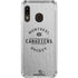 NHL Montreal Canadiens Black Text Galaxy A30 Clear Case