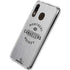 NHL Montreal Canadiens Black Text Galaxy A30 Clear Case