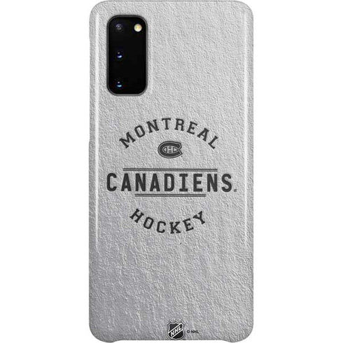 NHL Montreal Canadiens Black Text Galaxy S20 Lite Case