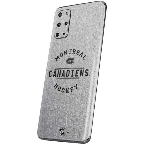 NHL Montreal Canadiens Black Text Galaxy S20 Plus Skin
