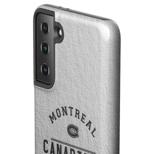 NHL Montreal Canadiens Black Text Galaxy S21 Plus 5G Pro Case