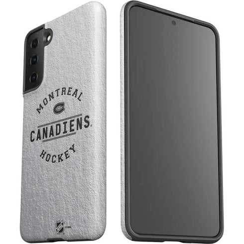 NHL Montreal Canadiens Black Text Galaxy S21 Plus 5G Pro Case