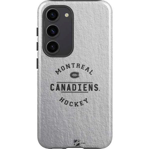 NHL Montreal Canadiens Black Text Galaxy S23 Pro Case