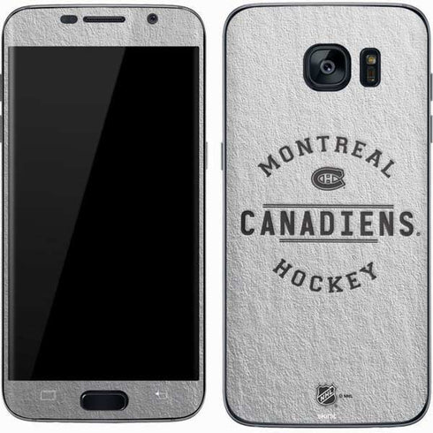 NHL Montreal Canadiens Black Text Galaxy S7 Skin