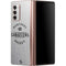 NHL Montreal Canadiens Black Text Galaxy Z Fold2 5G Skin
