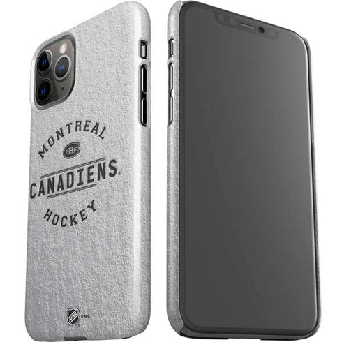 NHL Montreal Canadiens Black Text iPhone 11 Pro Lite Case