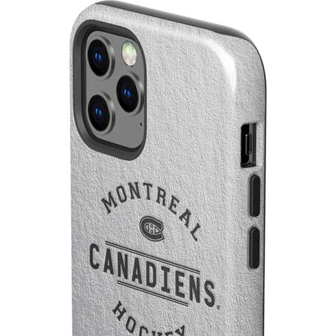NHL Montreal Canadiens Black Text iPhone 12 Pro Max Impact Case