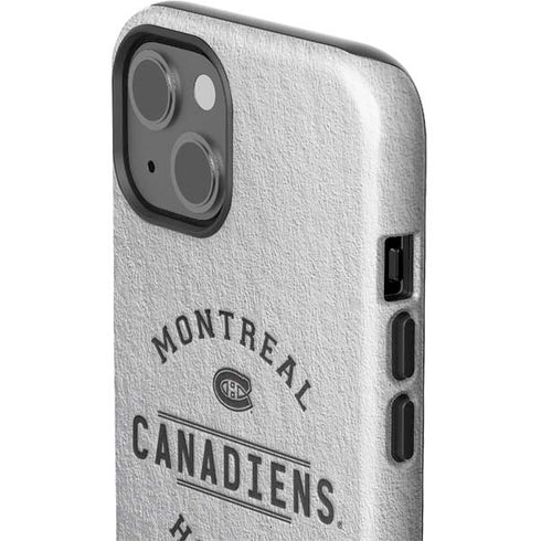 NHL Montreal Canadiens Black Text iPhone 14 Plus Impact Case