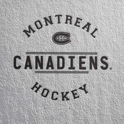 NHL Montreal Canadiens Black Text iPhone XS Max Skin