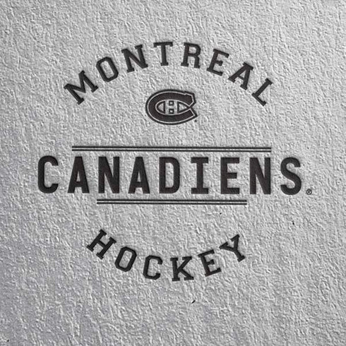 NHL Montreal Canadiens Black Text iPhone XS Skin