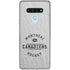 NHL Montreal Canadiens Black Text LG Stylo 6 Clear Case