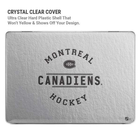 NHL Montreal Canadiens Black Text MacBook Air 15in (2023-2025) Case plus Skin
