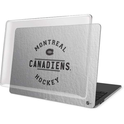 NHL Montreal Canadiens Black Text MacBook Pro 16in (2019-20) Case plus Skin