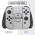 NHL Montreal Canadiens Black Text Nintendo Switch Bundle Skin