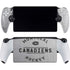 NHL Montreal Canadiens Black Text PlayStation Portal Remote Player Skin