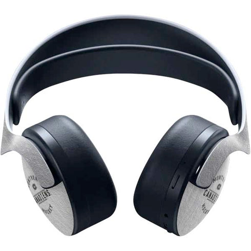 NHL Montreal Canadiens Black Text PULSE 3D Wireless Headset for PS5 Skin