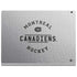 NHL Montreal Canadiens Black Text Surface Book 2 15in Skin