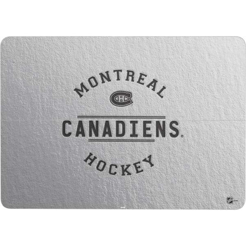 NHL Montreal Canadiens Black Text Surface Laptop Studio Skin