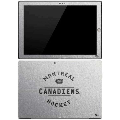 NHL Montreal Canadiens Black Text Surface Pro 3 Skin