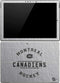 NHL Montreal Canadiens Black Text Surface Pro 4 Skin