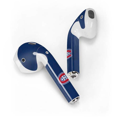NHL Montreal Canadiens Distressed Apple AirPods Skin