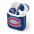 NHL Montreal Canadiens Distressed Apple AirPods Skin