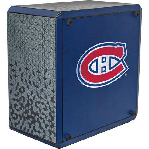 NHL Montreal Canadiens Distressed Cooler Master MasterBox Q300L Mini Tower Skin