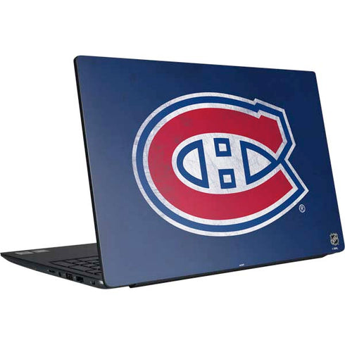 NHL Montreal Canadiens Distressed Dell Vostro Skin